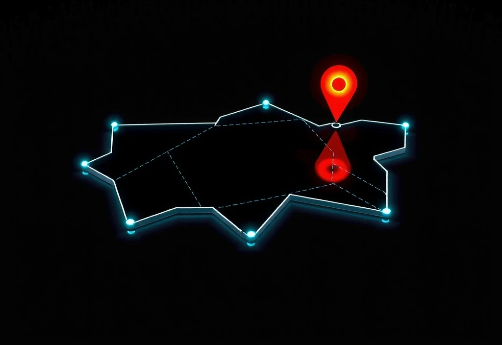 Abstract Map Location